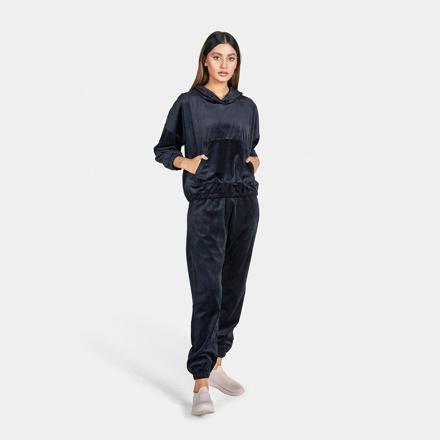 Women's petite best sale velour tracksuit