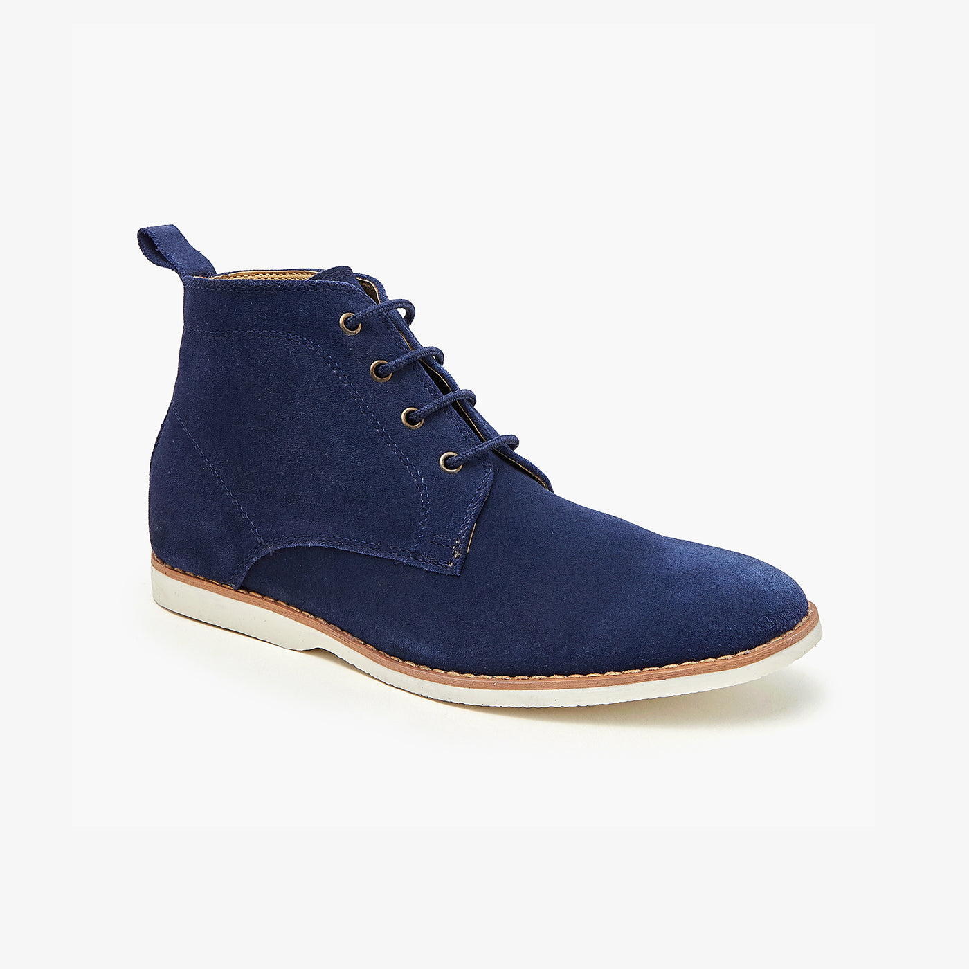 Mens navy suede boots best sale