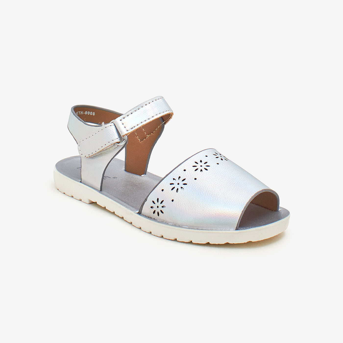 Girls' Metallic Sandals