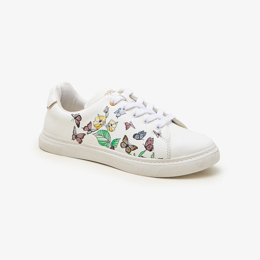 Women's Patterned Pop Sneakers