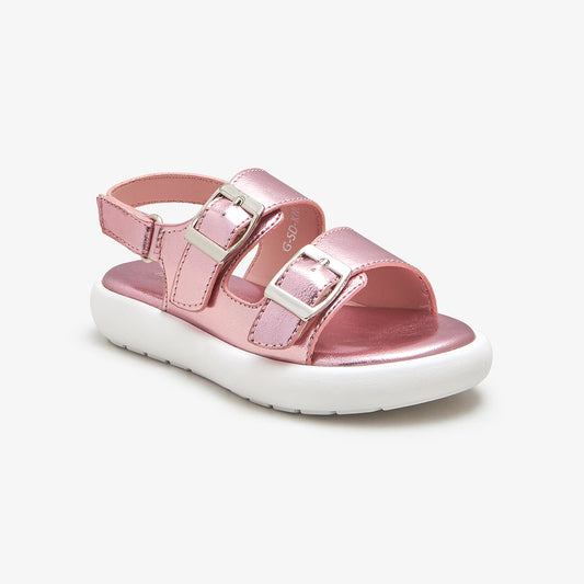 Girls' Chrome Sandals