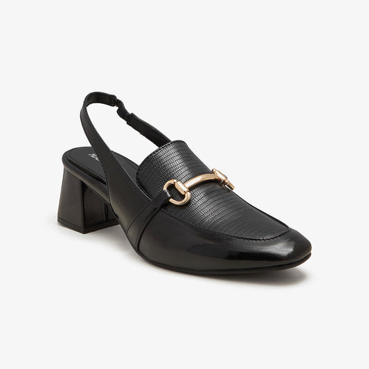 Women's Block Heel Loafers