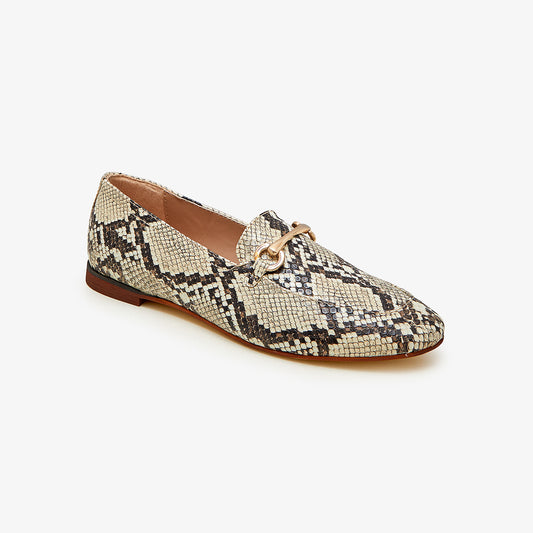 Women's Snakeskin Flats