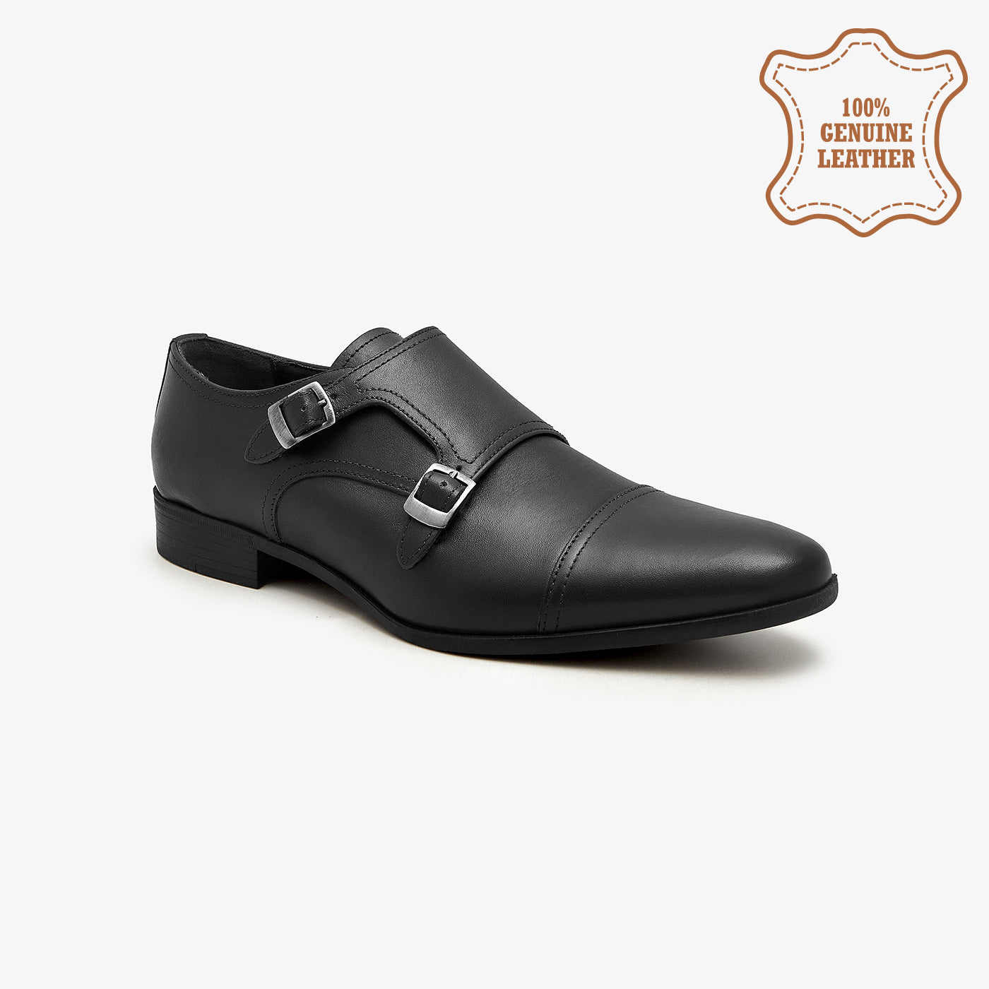 Men's Double Monk Shoes