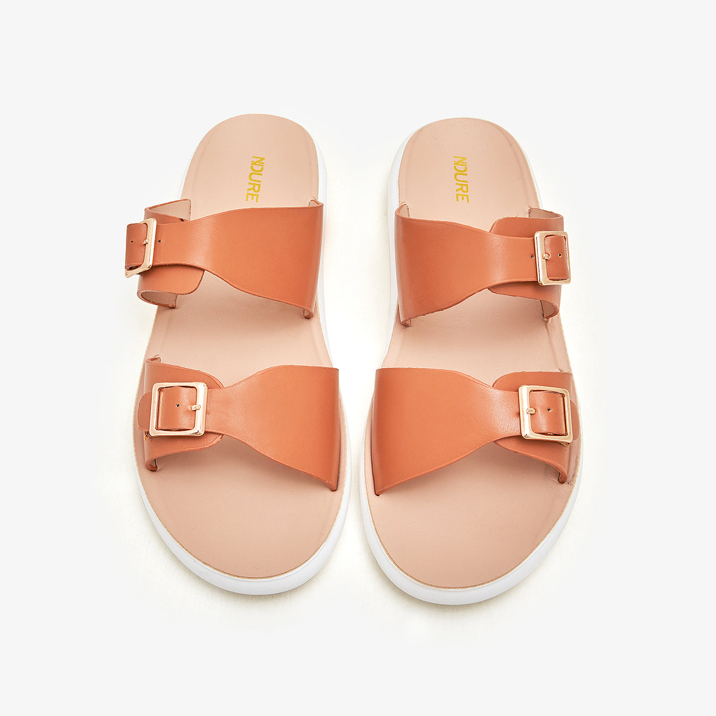 Women's Buckled Slides