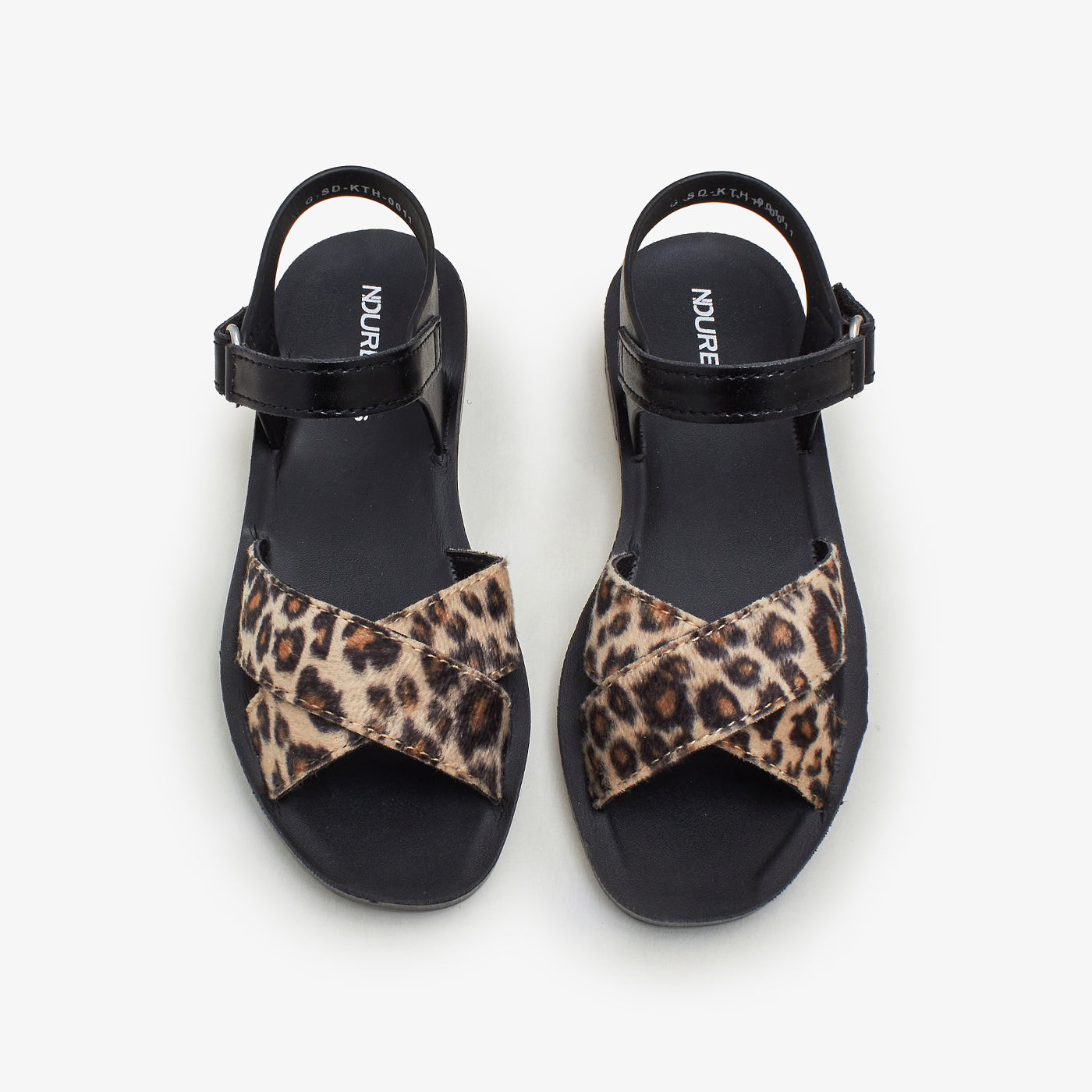 Girls' Leopard Sandals