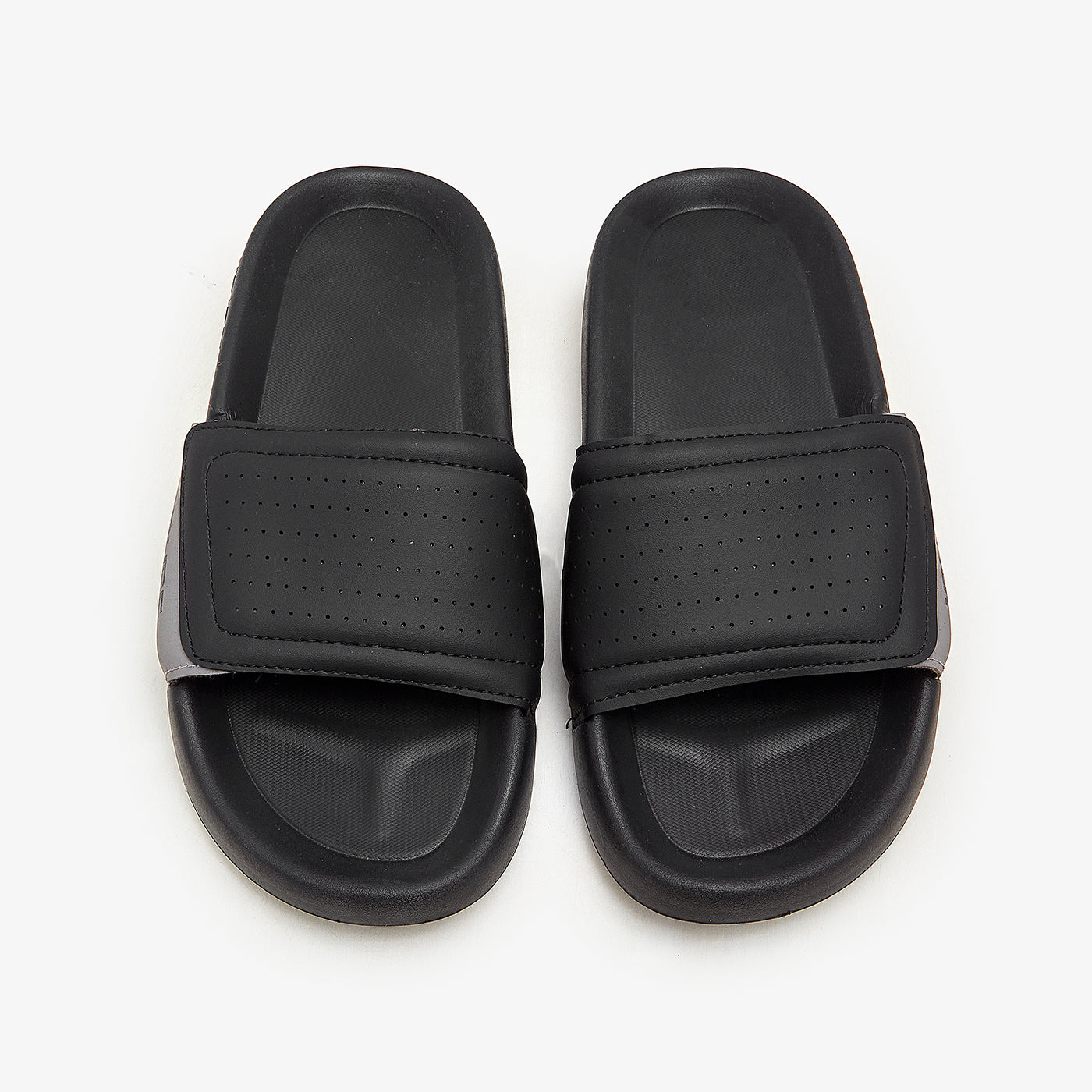 Mens nike velcro slides best sale