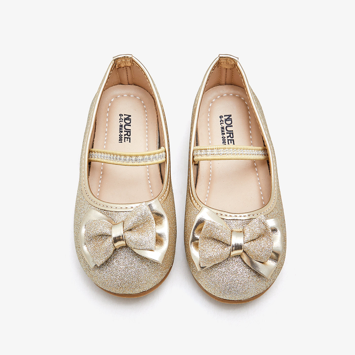 Gold flats for clearance girls