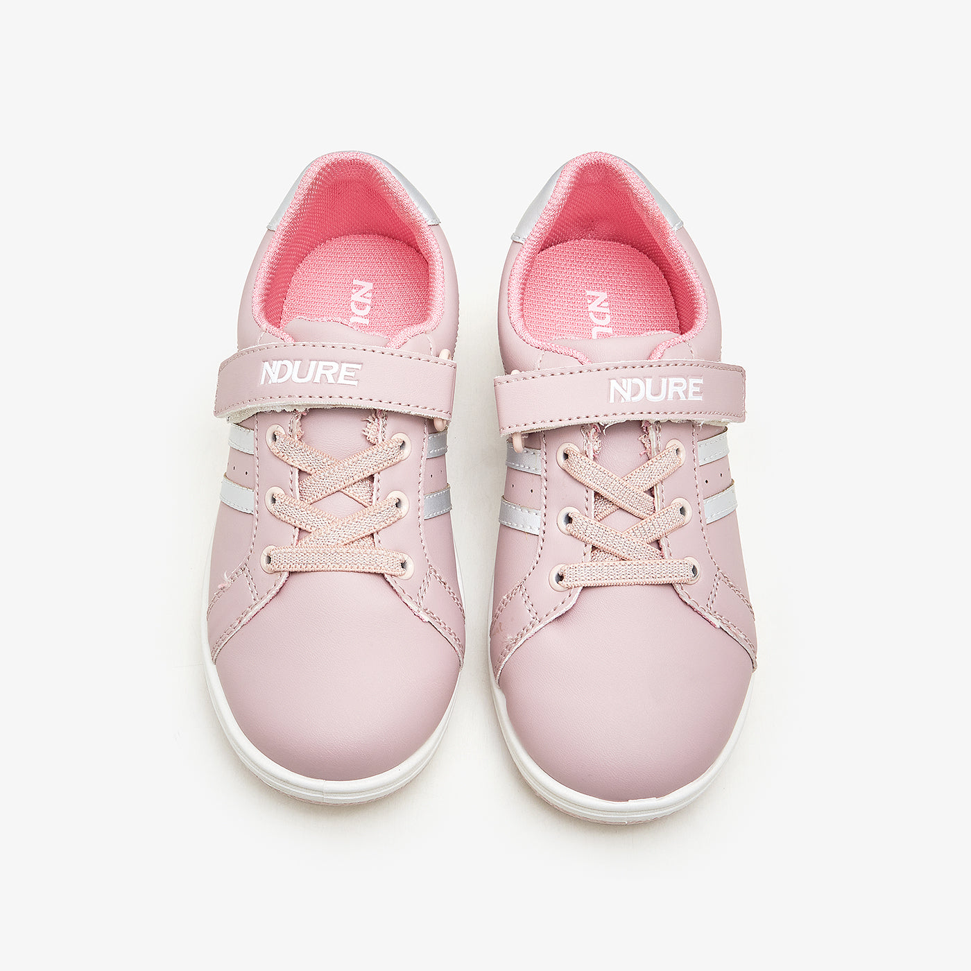 Girls' Adjustable Strap Sneakers