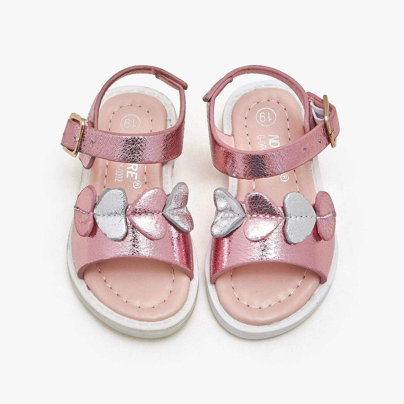 Girls Shiny Sandals