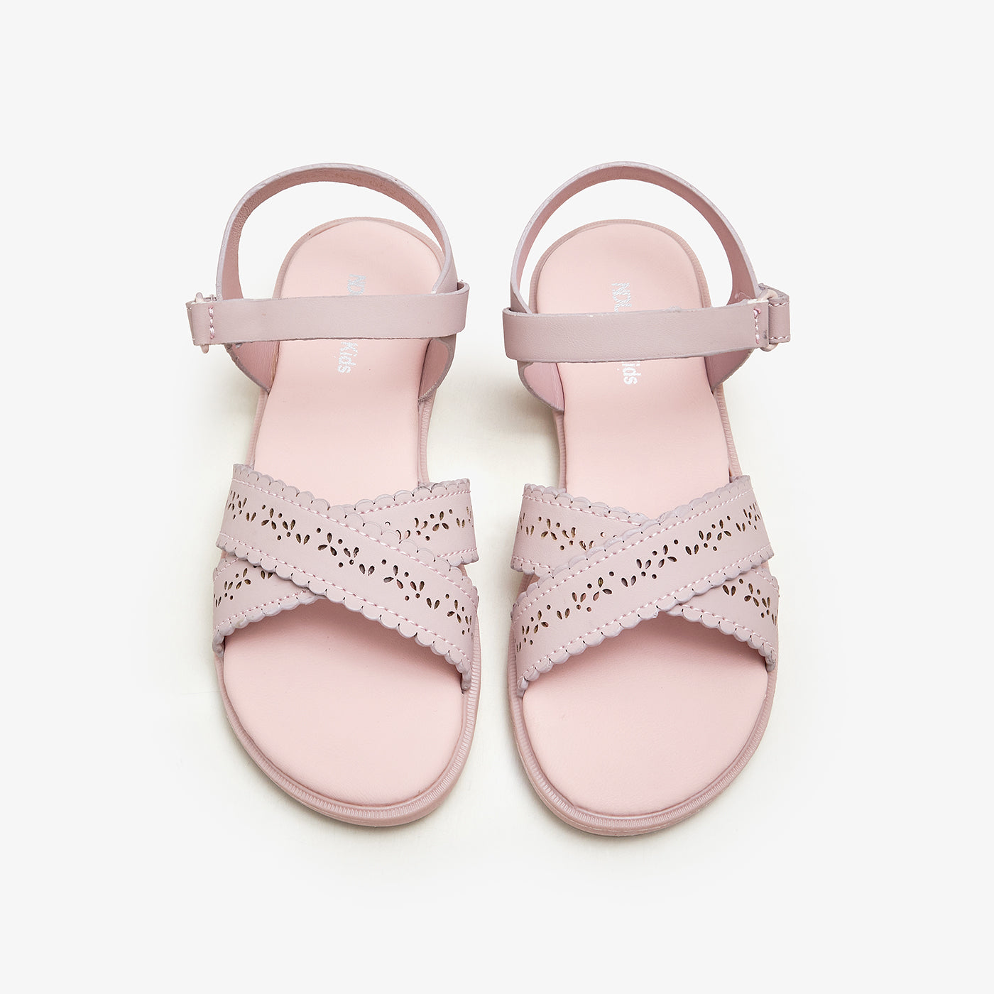 Girls' Cut-Out Sandals