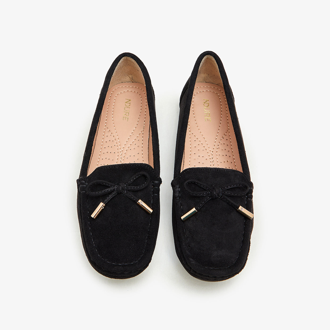 Black 2025 moccasins womens