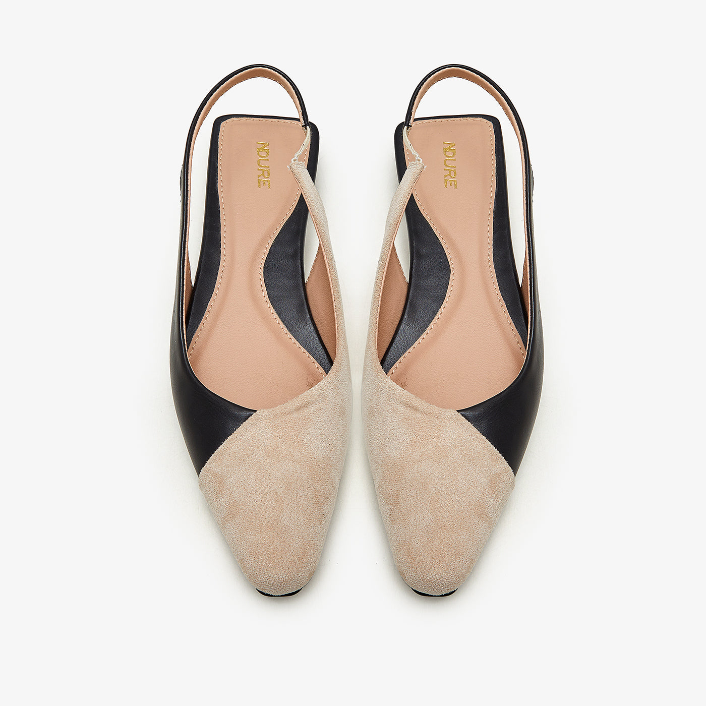 Women's Two-Toned Slingbacks