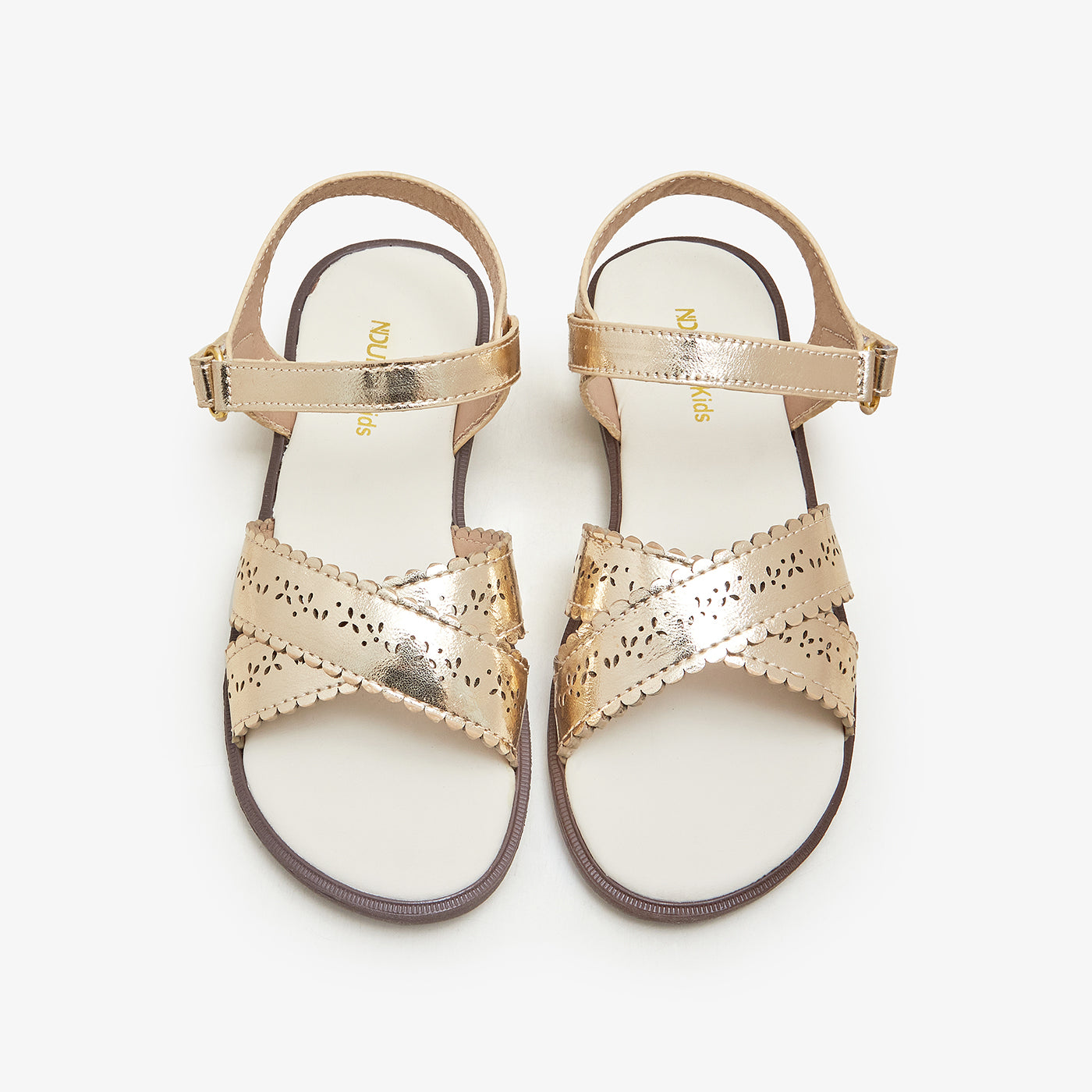 Girls' Cut-Out Sandals