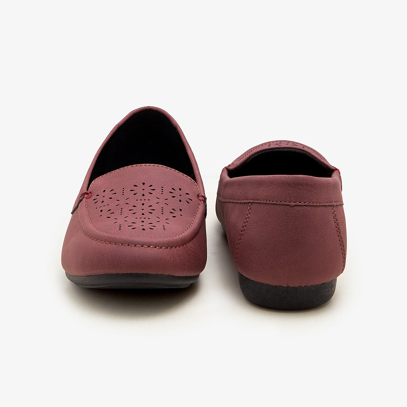 Women's Laser-Cut Moccasins