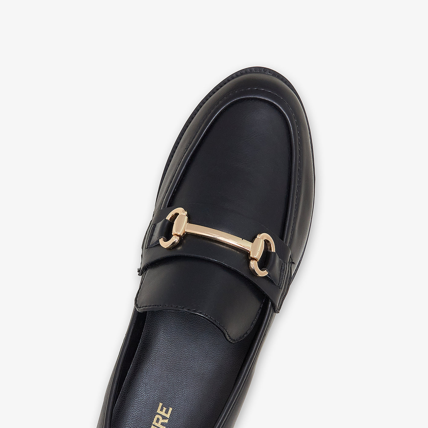 Women's Metallic Trim Loafers