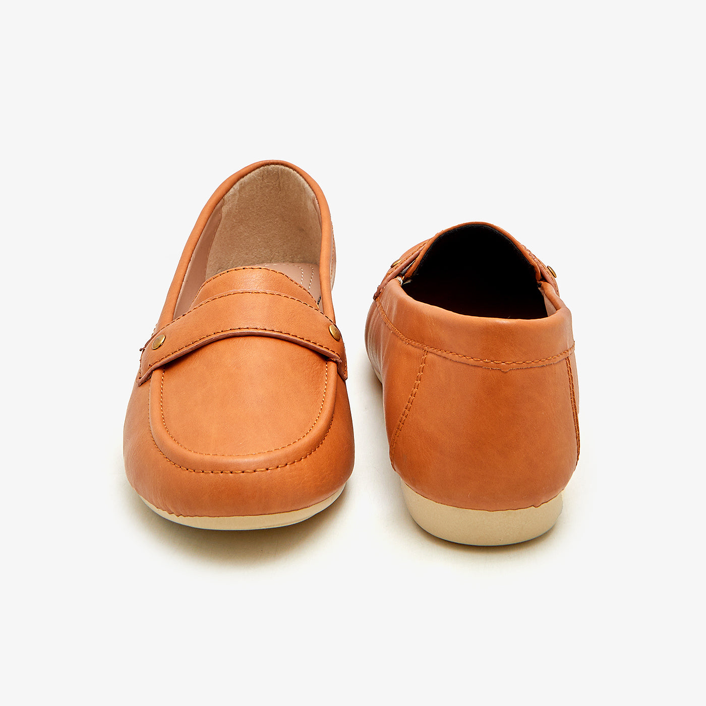 Women's Stitched Strap Moccs