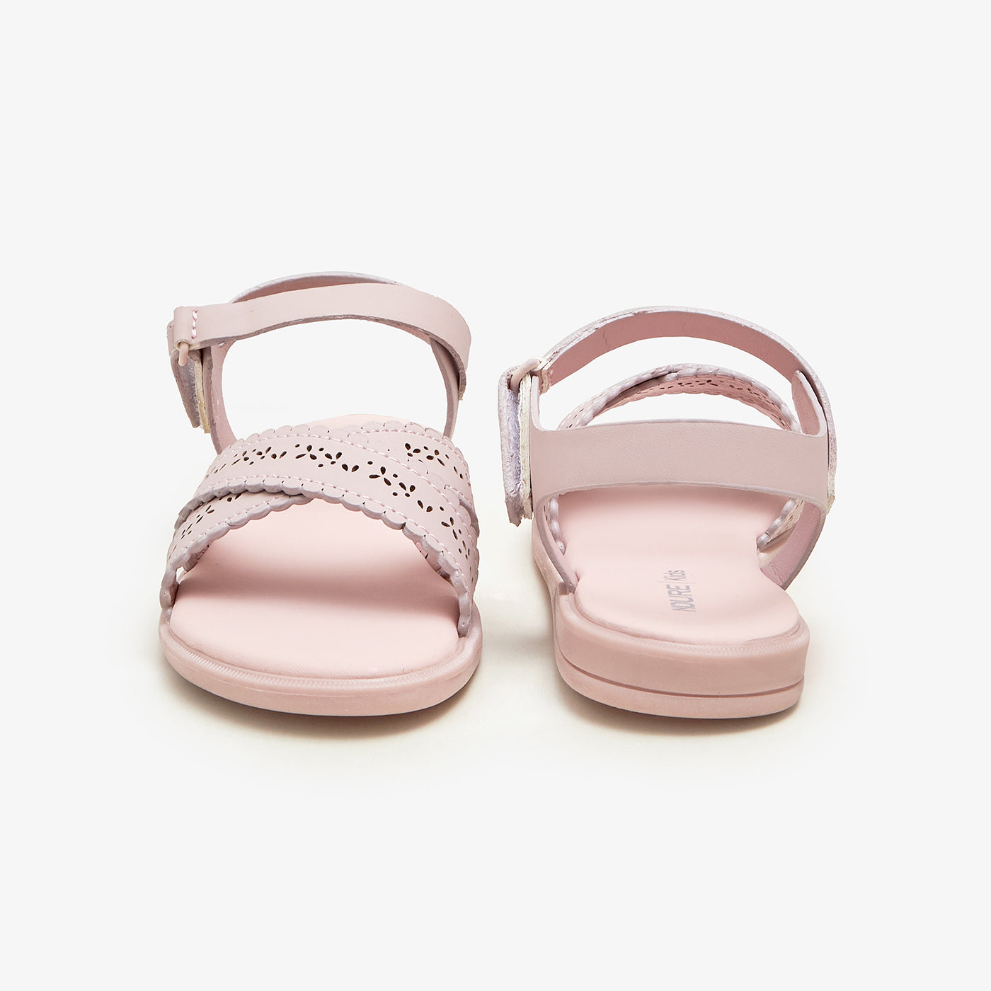 Girls' Cut-Out Sandals