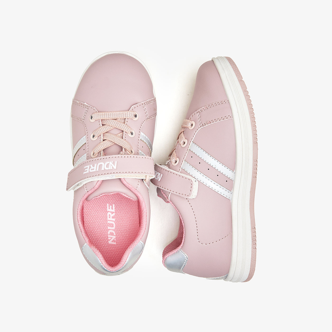 Girls' Adjustable Strap Sneakers