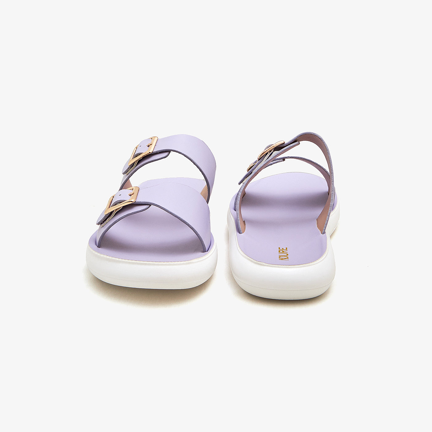 Women's Buckled Slides