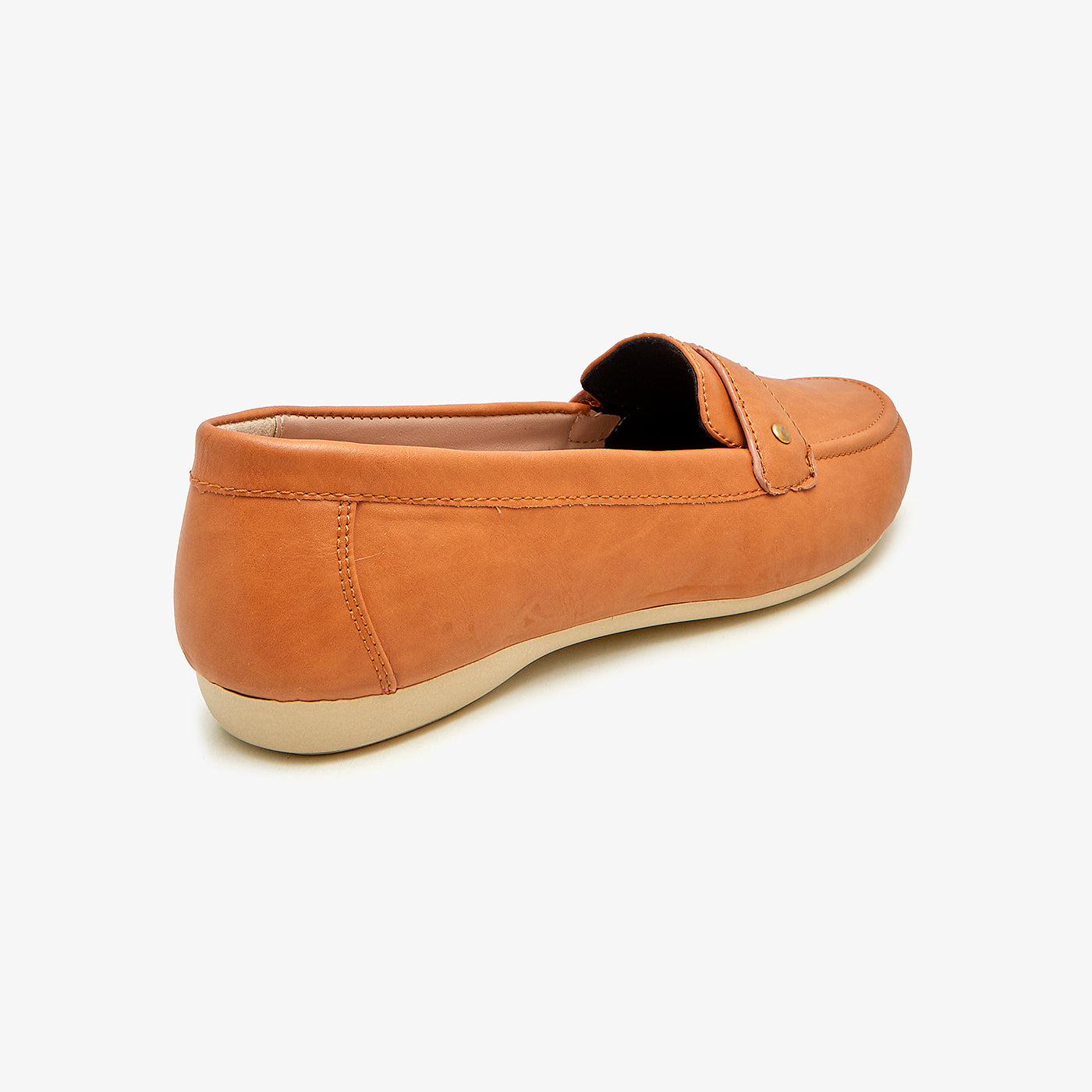 Tan discount moccasins womens