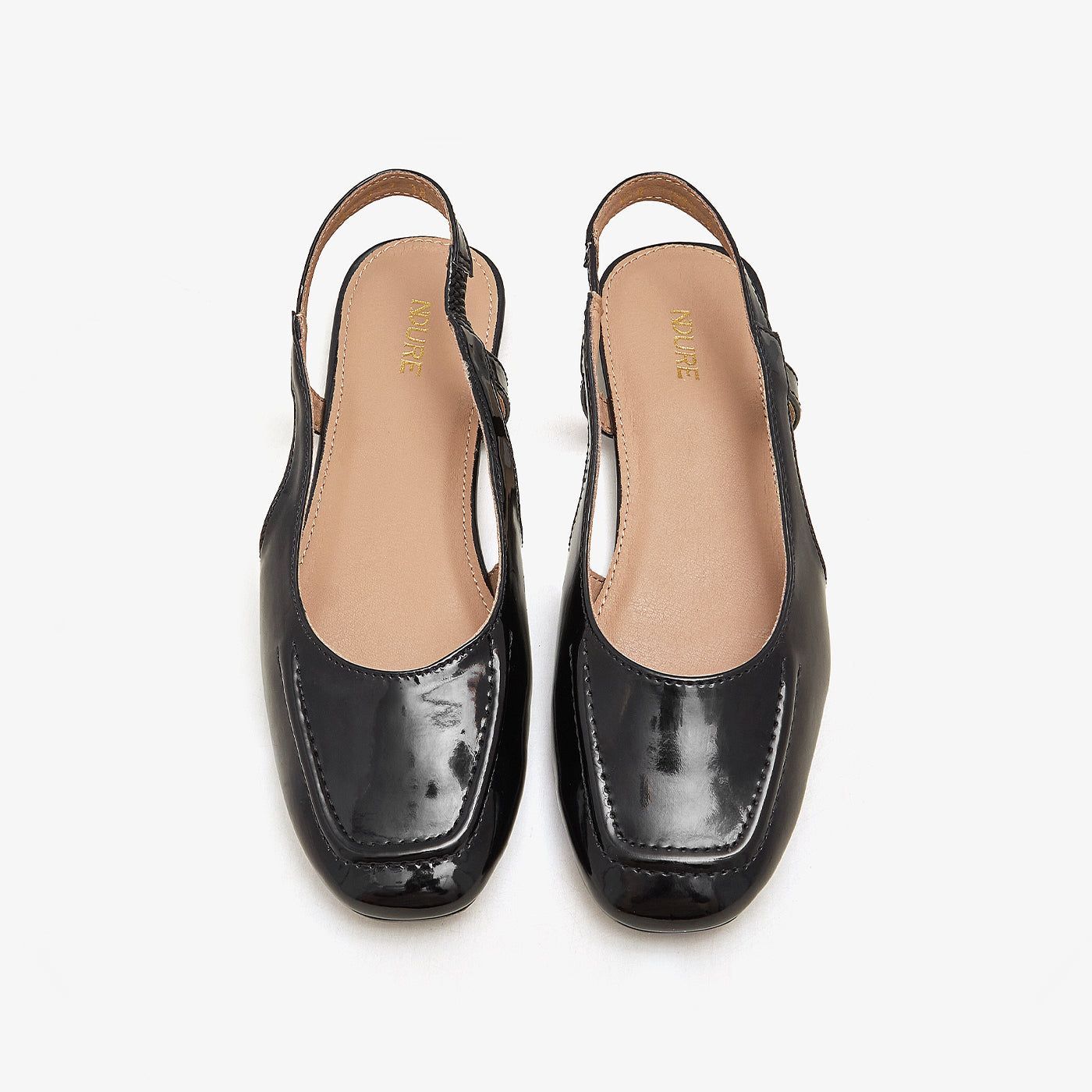 Glossy Slingbacks for Women