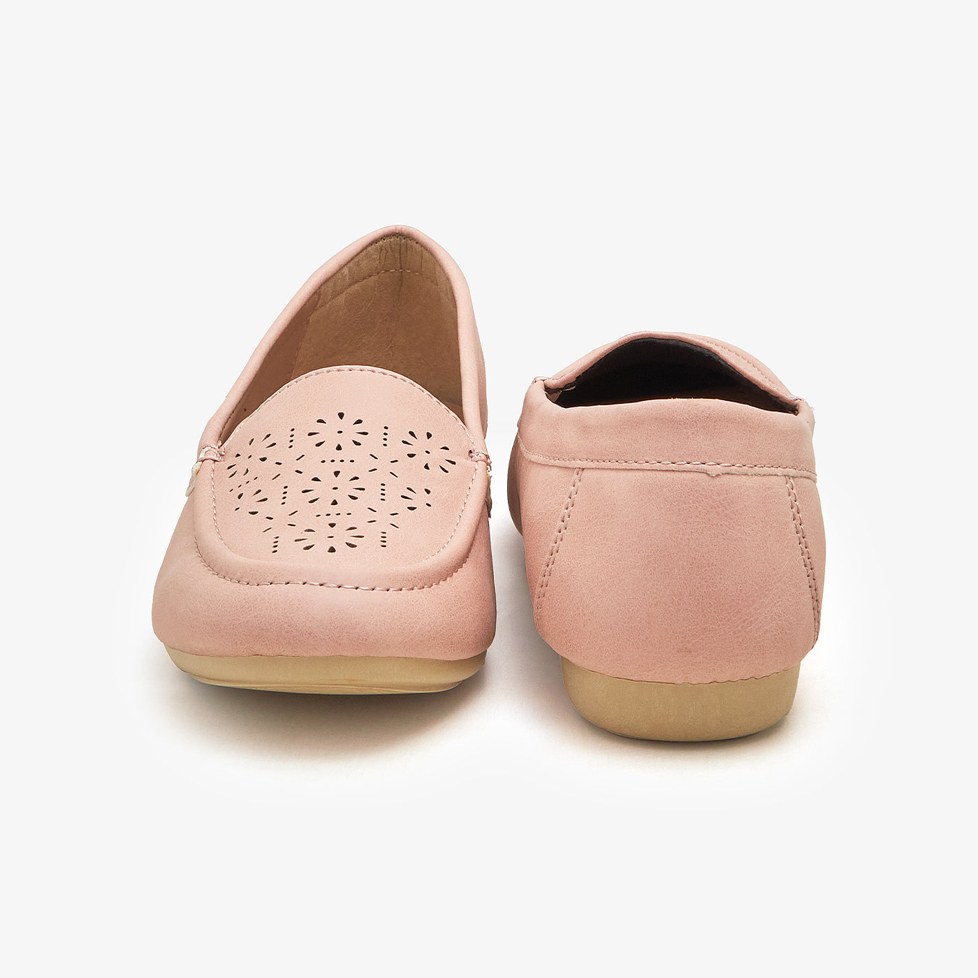 Women's Laser-Cut Moccasins