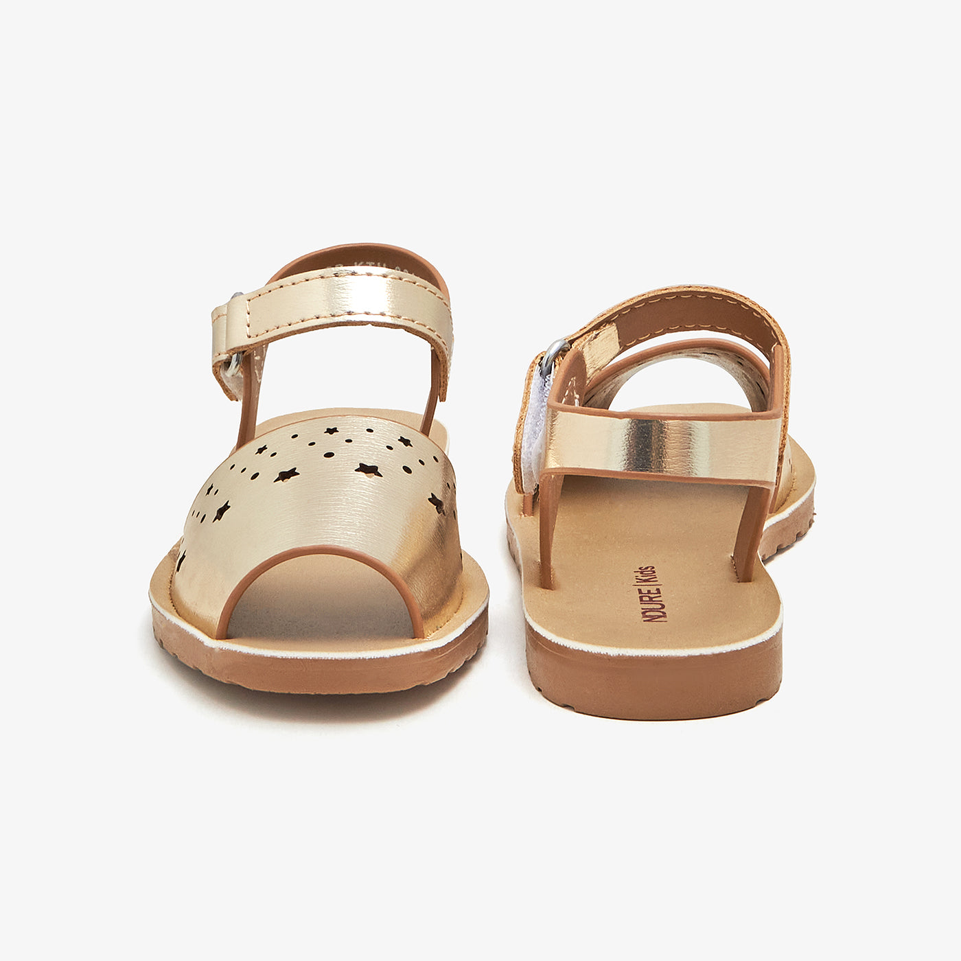 Girls' Shiny Sandals