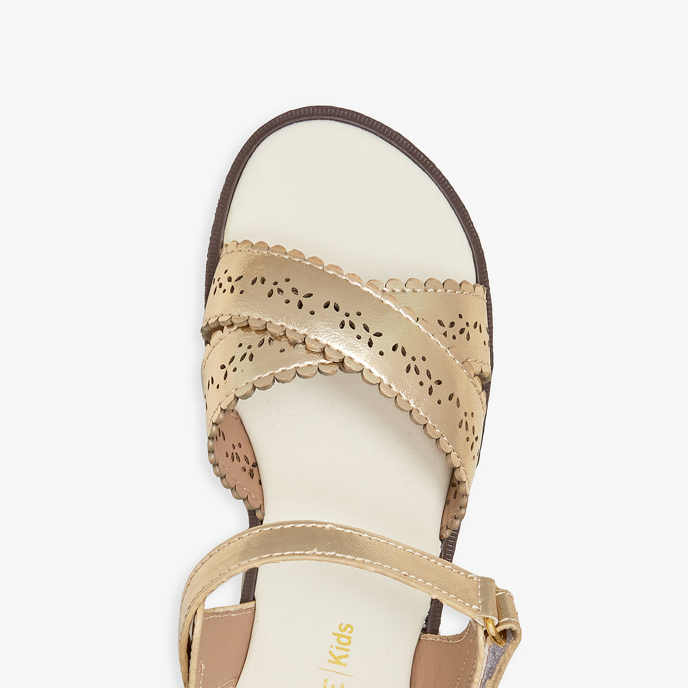 Girls' Cut-Out Sandals