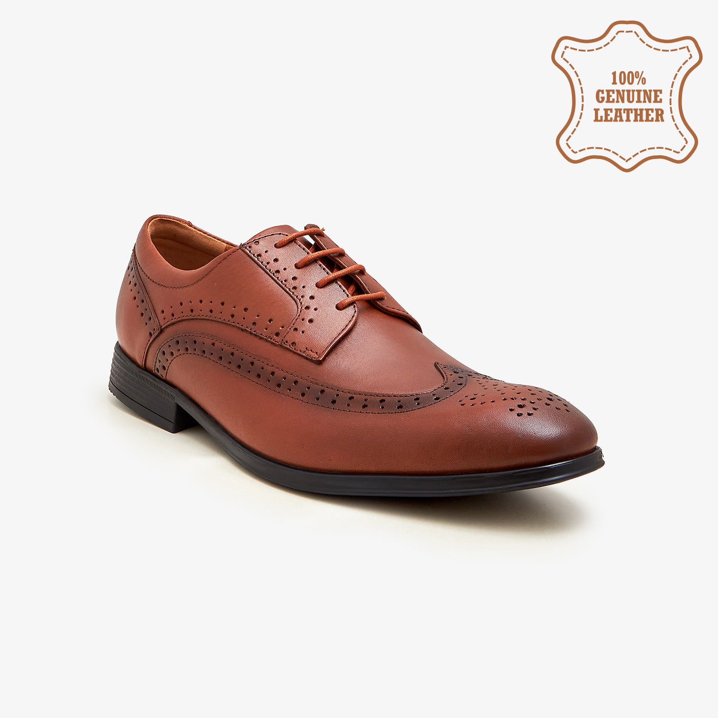 Men's Brogue Laced Shoe