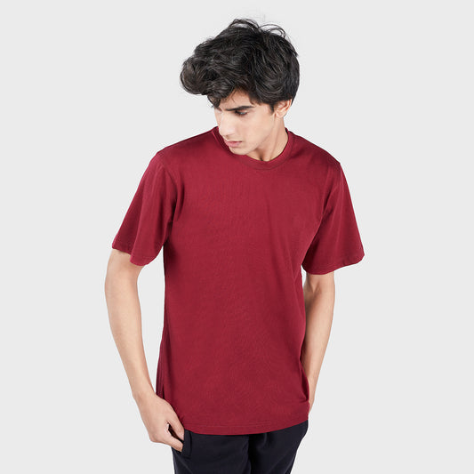 Men's Basic Crew Half Sleeves T-Shirt