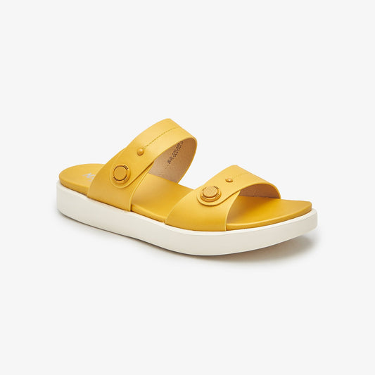 Ultra Comfortable Double Strap Buckled Slides