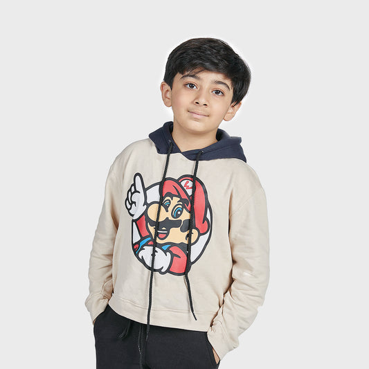 Boys Graphic Fleece Hoodie