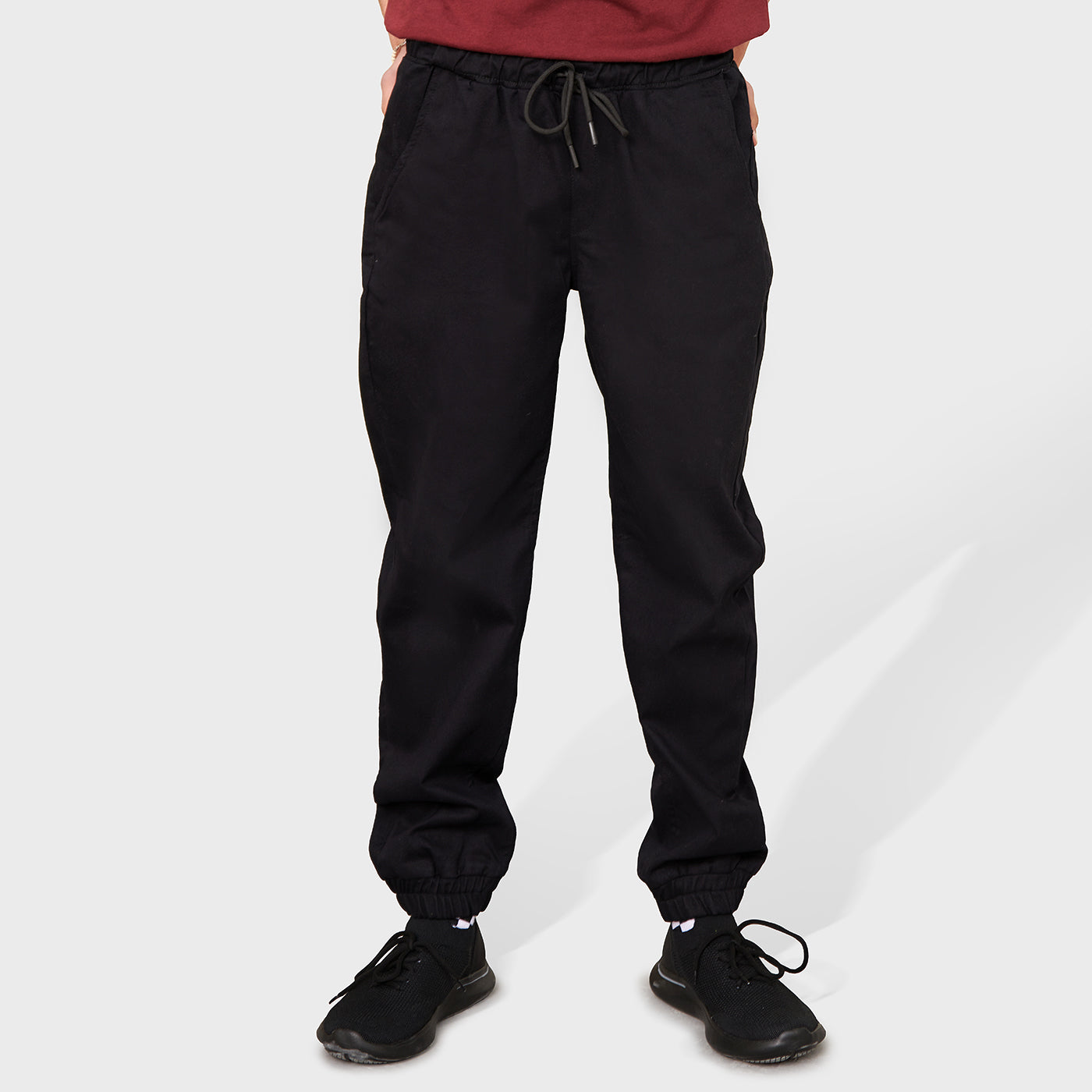 Buy BLACK Men's Chino Jogger Pants – Ndure.com