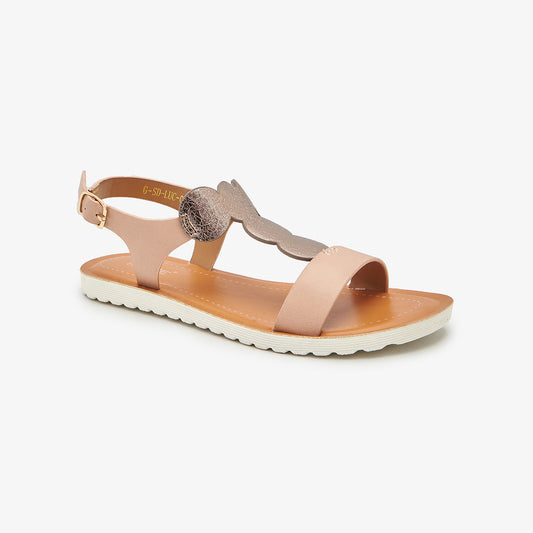 Shimmery Sandals for Girls