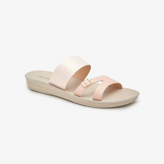 Multi Strap Women Slides