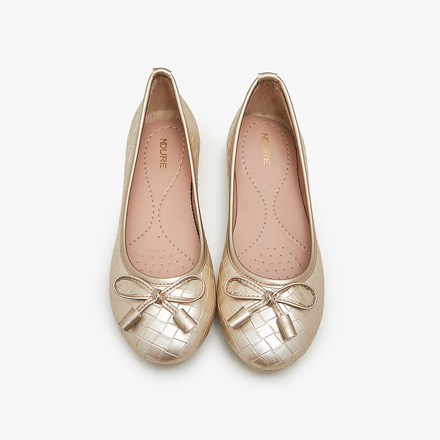 Gold shop pumps ladies