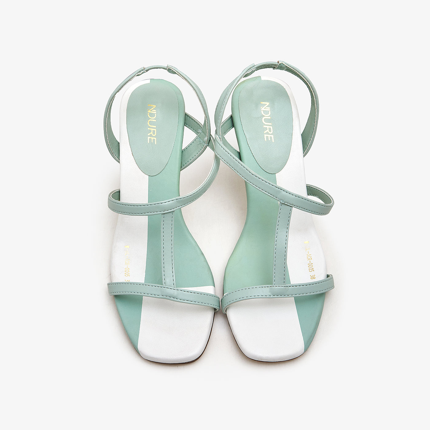 Buy GREEN Women s Jazzy Sandals Ndure