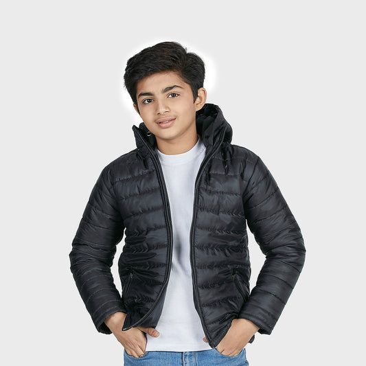 Hooded Puffer Jacket for Boys