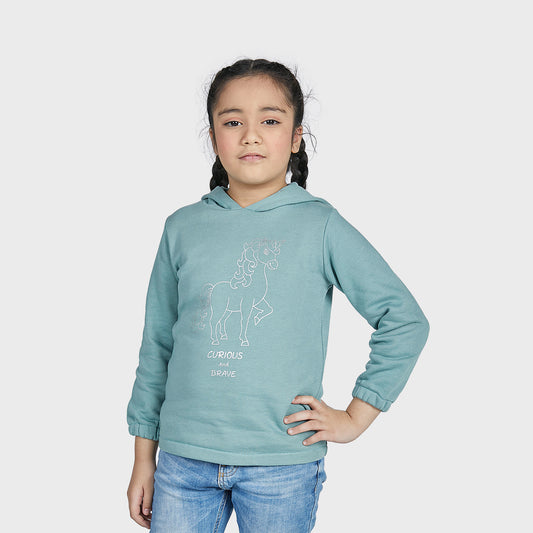 Girl's Fleece Hoodie