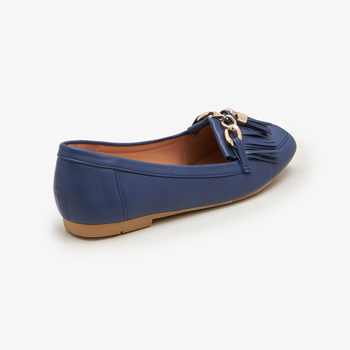 Ladies navy loafers size on sale 4